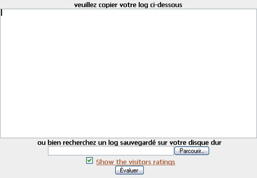 Analyseur en ligne