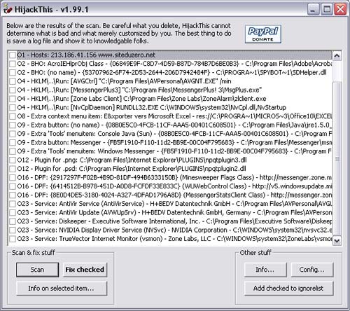HijackThis